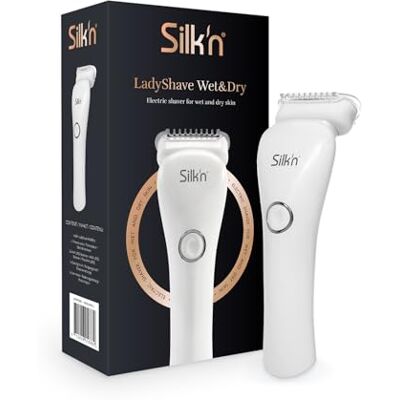 SILK'N LadyShave Wet & Dry – elektrický dámský holicí strojek – mokrá a suchá pokožka SILK'N LadyShave Wet & Dry – elektrický dámský holicí strojek – mokrá a suchá pokožka