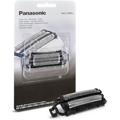 Panasonic WES9089Y1361 náhradní planžeta pro elektrický holicí strojek ES-LT6N, ES-LT4N, ES-LT2N, ES-LT68 a ES-LT67, systém se 3 čepelemi, japonská ušlechtilá ocel, vodotěsná černá Panasonic WES9089Y1361 náhradní planžeta pro elektrický holicí strojek ES-LT6N, ES-LT4N, ES-LT2N, ES-LT68 a ES-LT67, systém se 3 čepelemi, japonská ušlechtilá ocel, vodotěsná černá
