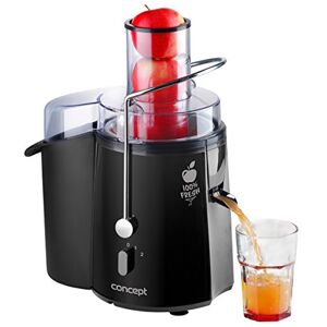 Concept Hausgeräte LO7027 Entsafter Fresh mit XXL einfüllöffnung, 7,2 cm und zwei schaltstufen, 16 800 umdrehungen pro minute, 1,8 L, 1000 W, Schwarz Concept Hausgeräte LO7027 Entsafter Fresh mit XXL einfüllöffnung, 7,2 cm und zwei schaltstufen, 16 800 umdrehungen pro minute, 1,8 L, 1000 W, Schwarz