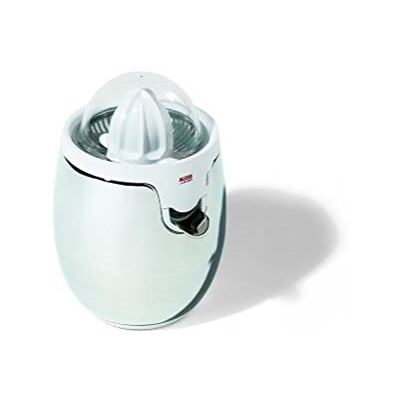 Alessi SG63 W – elektrický lis na citrón, ušlechtilá ocel a termoplastická pryskyřice Alessi SG63 W – elektrický lis na citrón, ušlechtilá ocel a termoplastická pryskyřice