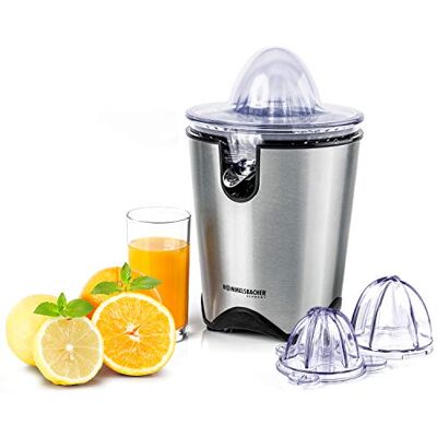 Rommelsbacher Lis na citrusy ZP 60/E výkonný/tichý motor, sítko z ušlechtilé oceli, skládací výtoková hubice, odkapávací stopka, 2 lisovací kužel (pro velké i malé plody), 100 W, ušlechtilá ocel Rommelsbacher Lis na citrusy ZP 60/E výkonný/tichý motor, sítko z ušlechtilé oceli, skládací výtoková hubice, odkapávací stopka, 2 lisovací kužel (pro velké i malé plody), 100 W, ušlechtilá ocel