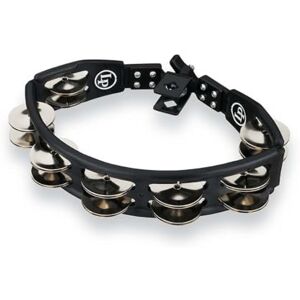Latin Percussion LP Tambourin Cyclop montovatelné černé ocelové spony dvouřadé LP160 Latin Percussion LP Tambourin Cyclop montovatelné černé ocelové spony dvouřadé LP160