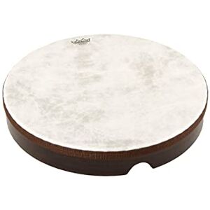 Remo World Percussion Frame Drum Pretuned 16" x 2,5" Acousticon kotel, Fiberskyn 3 Fell, Walnut Finish HD-8516-00 Remo World Percussion Frame Drum Pretuned 16" x 2,5" Acousticon kotel, Fiberskyn 3 Fell, Walnut Finish HD-8516-00