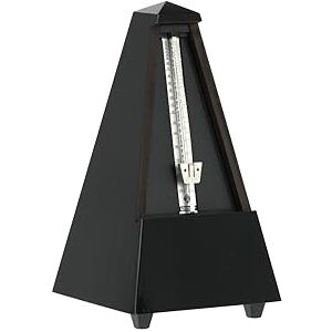 Wittner Metronom Taktell pyramidová forma systém Maelzel série 800 pouzdro z masivního dřeva bez zvonku černá s vysokým leskem mechanické k natahování Nejsou nutné baterie Made in Germany Wittner Metronom Taktell pyramidová forma systém Maelzel série 800 pouzdro z masivního dřeva bez zvonku černá s vysokým leskem mechanické k natahování Nejsou nutné baterie Made in Germany