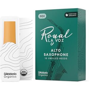 D'Addario La Voz listy pro Altsaxofon tloušťka Medium-Hard (10 kusů) D'Addario La Voz listy pro Altsaxofon tloušťka Medium-Hard (10 kusů)