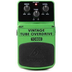 Behringer TO800 Vintage Tube-Sound Überdrive Effekt-Pedal Behringer TO800 Vintage Tube-Sound Überdrive Effekt-Pedal