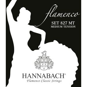 Hannabach Struny na klasickou kytaru Flamenco série 827 Medium Tension sada Made in Germany 827MT Hannabach Struny na klasickou kytaru Flamenco série 827 Medium Tension sada Made in Germany 827MT