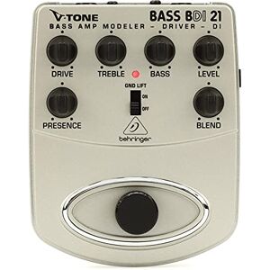 Behringer V-TONE BASS DRIVER DI BDI21 Bass Amp Model/Direct Recording Preamp/DI Box Behringer V-TONE BASS DRIVER DI BDI21 Bass Amp Model/Direct Recording Preamp/DI Box