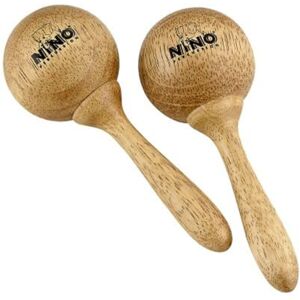 Nino Percussion NINO7 dřevěné maracas velikost S Nino Percussion NINO7 dřevěné maracas velikost S