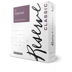 D'Addario Reserve Classic listy pro Bb klarinet (Böhm) tloušťka 3. 0 (10 kusů) D'Addario Reserve Classic listy pro Bb klarinet (Böhm) tloušťka 3. 0 (10 kusů)
