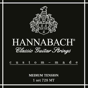 Hannabach Struny na klasickou kytaru Série 728 Medium Tension Custom Made Sada 728MT Hannabach Struny na klasickou kytaru Série 728 Medium Tension Custom Made Sada 728MT