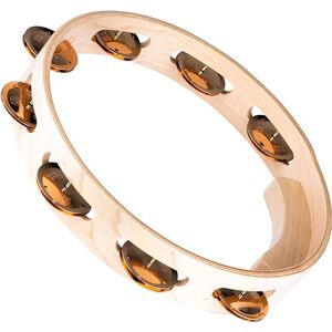 Meinl Percussion Artisan Wood Tambourine 1-reihiges Tamburin Durchmesser 10 Zoll Ahorn / Bronze, Natur (AE-MTA1BO) Meinl Percussion Artisan Wood Tambourine 1-reihiges Tamburin Durchmesser 10 Zoll Ahorn / Bronze, Natur (AE-MTA1BO)