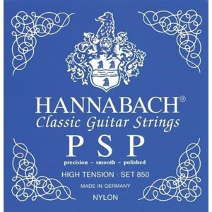Hannabach struny klasické kytary série 850 PSP HT broušené – kompletní sada Hannabach struny klasické kytary série 850 PSP HT broušené – kompletní sada