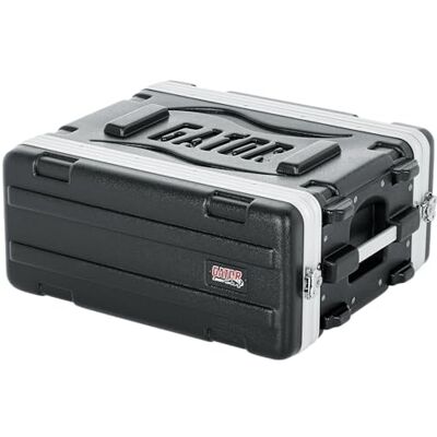 Gator Cases lehký, tvarovaný 4U-rack kryt s vysoce zatížitelnými uzávěry; malá hloubka 36 cm, 4U (GR-4S) Gator Cases lehký, tvarovaný 4U-rack kryt s vysoce zatížitelnými uzávěry; malá hloubka 36 cm, 4U (GR-4S)