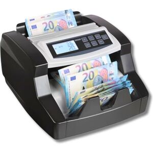 ratiotec Počítačka peněz rapidcount B 40 pro čisté bankovky – počitadlo bankovek s UV IR MG SD kontrolou pravosti, funkce sčítání a svazků, 1 000 bankovek/min, počítadlo kusů EUR ratiotec Počítačka peněz rapidcount B 40 pro čisté bankovky – počitadlo bankovek s UV IR MG SD kontrolou pravosti, funkce sčítání a svazků, 1 000 bankovek/min, počítadlo kusů EUR