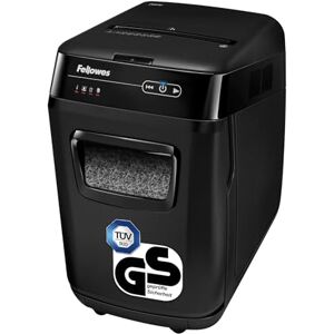 Fellowes Automatická skartovačka AutoMax 200M – až 200 listů současně (mikročástice, P-5), 1–3 uživatelé Fellowes Automatická skartovačka AutoMax 200M – až 200 listů současně (mikročástice, P-5), 1–3 uživatelé