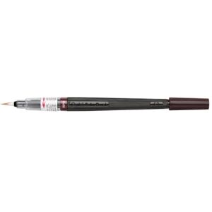 Pentel XGFL-141X – Colour Brush, jedinečný štětec naplněný akvarelovým inkoustem, sépiová, 1 kus Pentel XGFL-141X – Colour Brush, jedinečný štětec naplněný akvarelovým inkoustem, sépiová, 1 kus