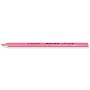 Staedtler Suchý zvýrazňovač, pastelka, neonově růžová, ergonomický trojhranný tvar, ideální pro tenký papír, 12 suchých zvýrazňovačů v kartonovém pouzdře, 128 64-23 Staedtler Suchý zvýrazňovač, pastelka, neonově růžová, ergonomický trojhranný tvar, ideální pro tenký papír, 12 suchých zvýrazňovačů v kartonovém pouzdře, 128 64-23