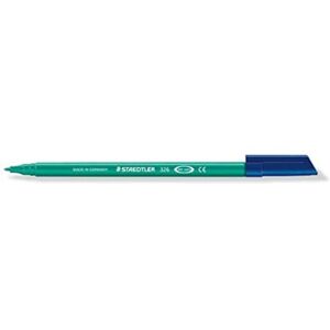 Staedtler 326–5 fixy Noris Club, cca 1,0 mm, omyvatelné, 10 kusů v kartonovém pouzdře, zelené Staedtler 326–5 fixy Noris Club, cca 1,0 mm, omyvatelné, 10 kusů v kartonovém pouzdře, zelené