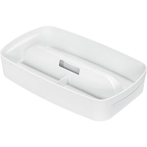 Leitz MyBox Organizér s rukojetí, malý, vodoodpudivý, bez BPA a vhodný pro potraviny, bílý 53230001 Leitz MyBox Organizér s rukojetí, malý, vodoodpudivý, bez BPA a vhodný pro potraviny, bílý 53230001