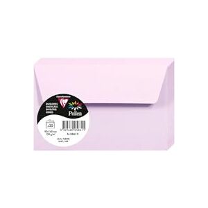 Clairefontaine 5861C – balení s 20 obálkami pylu, 90 × 140 mm, 120 g, ideální pro pozvánky a korespondenci, šeřík, 1 balení Clairefontaine 5861C – balení s 20 obálkami pylu, 90 × 140 mm, 120 g, ideální pro pozvánky a korespondenci, šeřík, 1 balení