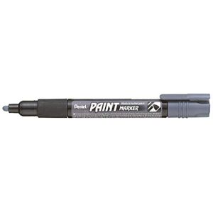 Pentel MMP20-NO Permanent-Marker 2,0 mm Rundspitze Lackmarker, 1 Stück, grau Pentel MMP20-NO Permanent-Marker 2,0 mm Rundspitze Lackmarker, 1 Stück, grau