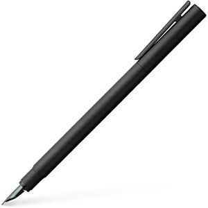 Faber-Castell 342301 plnicí pero Neo Slim kov, šířka pera F, černá Faber-Castell 342301 plnicí pero Neo Slim kov, šířka pera F, černá