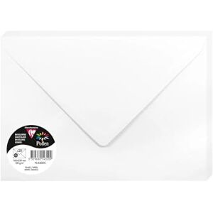 Clairefontaine 5432C balení s 20 obálkami pyl, formát C5, 162 x 229 mm, 120 g, ideální pro korespondenci a pozvánky, bílé, 1 balení Clairefontaine 5432C balení s 20 obálkami pyl, formát C5, 162 x 229 mm, 120 g, ideální pro korespondenci a pozvánky, bílé, 1 balení