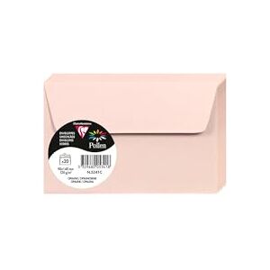Clairefontaine 5341C balení 20 obálek pylů, 90 x 140 mm, 120 g, samolepicí, ideální pro vaše pozvánky a korespondence, prémiový hladký papír, opál, 1 balení Clairefontaine 5341C balení 20 obálek pylů, 90 x 140 mm, 120 g, samolepicí, ideální pro vaše pozvánky a korespondence, prémiový hladký papír, opál, 1 balení