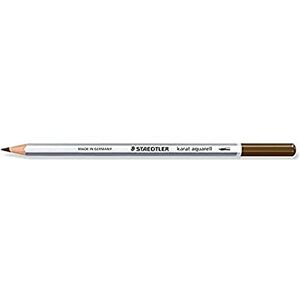 Staedtler Akvarelová pastelka 125–77 karátů, roztíratelná, 6 kusů v kartonovém pouzdře, sépiová barevná Staedtler Akvarelová pastelka 125–77 karátů, roztíratelná, 6 kusů v kartonovém pouzdře, sépiová barevná