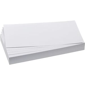 Franken Obdélníky moderování, 205 x 95 mm, 500 kusů, prezentační karty ideální pro jednání, trénink, školení v kanceláři nebo hotelu a učitele ve škole, karty metaplanu, bílé, UMZ 1020 09 Franken Obdélníky moderování, 205 x 95 mm, 500 kusů, prezentační karty ideální pro jednání, trénink, školení v kanceláři nebo hotelu a učitele ve škole, karty metaplanu, bílé, UMZ 1020 09