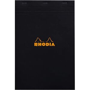 Rhodia 192009C Poznámkový blok N°19, sešitý, mikroperforovaný, DIN A4+, čtverečkovaný, 80 g, 21 x 31,8 cm, 80 listů 1 kus černý Rhodia 192009C Poznámkový blok N°19, sešitý, mikroperforovaný, DIN A4+, čtverečkovaný, 80 g, 21 x 31,8 cm, 80 listů 1 kus černý
