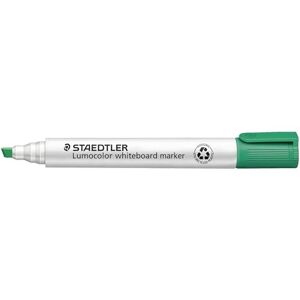 Staedtler Popisovač na bílou tabuli Lumocolor, zelený, suchý a beze zbytku omyvatelný, klínový hrot cca 2 nebo 5 mm, vysoká kvalita Made in Germany, 10 zelených značek, 351 B-5 Staedtler Popisovač na bílou tabuli Lumocolor, zelený, suchý a beze zbytku omyvatelný, klínový hrot cca 2 nebo 5 mm, vysoká kvalita Made in Germany, 10 zelených značek, 351 B-5