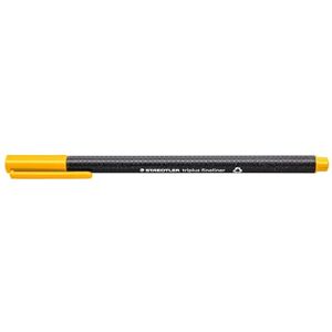Staedtler 334-110 Triplus Fineliner (trojúhelník, super jemný, kovový olemovaný hrot, šířka čáry cca 0,3 mm, 10 kusů) slunečně žlutá Staedtler 334-110 Triplus Fineliner (trojúhelník, super jemný, kovový olemovaný hrot, šířka čáry cca 0,3 mm, 10 kusů) slunečně žlutá