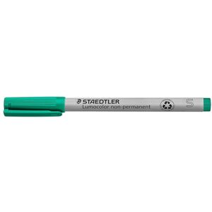Staedtler Univerzální pero Lumocolor non-permanentní, zelené, omyvatelné vlhkým hadříkem, pro téměř všechny povrchy, šířka čar cca 0,4 mm, 10 zelených fóliových tužek v kartonovém pouzdře, 311-5 Staedtler Univerzální pero Lumocolor non-permanentní, zelené, omyvatelné vlhkým hadříkem, pro téměř všechny povrchy, šířka čar cca 0,4 mm, 10 zelených fóliových tužek v kartonovém pouzdře, 311-5