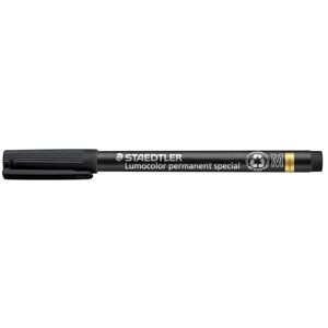 Staedtler 319 M-9 Folienstift Lumocolor special M-Spitze, circa 1.0 mm, permanent, schwarz, 10 Stück im Kartonetui, 319 M-9 VE Staedtler 319 M-9 Folienstift Lumocolor special M-Spitze, circa 1.0 mm, permanent, schwarz, 10 Stück im Kartonetui, 319 M-9 VE