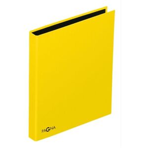 Pagna kroužkový pořadač A4 Basic, 2kroužková mechanika, žlutá Pagna kroužkový pořadač A4 Basic, 2kroužková mechanika, žlutá