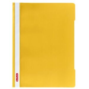 Herlitz rychlovazače Quality A4, plast, žlutý, 10 kusů Herlitz rychlovazače Quality A4, plast, žlutý, 10 kusů