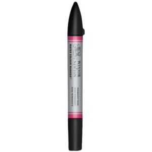 Winsor & Newton Akvarelové zvýrazňovače 0201502 – 2 hroty, štětec a jemný hrot, stálý na světle, vysoce pigmentované akvarelové barvy pro kaligrafii, kresby – permanentní růžová Winsor & Newton Akvarelové zvýrazňovače 0201502 – 2 hroty, štětec a jemný hrot, stálý na světle, vysoce pigmentované akvarelové barvy pro kaligrafii, kresby – permanentní růžová