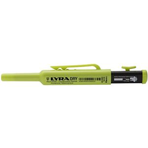LYRA L4494102, DRY ECO značkovač s hlubokými otvory, značkovač stromu, vč. ořezávátka a klipu, univerzální grafitová náplň v 2B, 2,8 mm pro všechny povrchy, šedá LYRA L4494102, DRY ECO značkovač s hlubokými otvory, značkovač stromu, vč. ořezávátka a klipu, univerzální grafitová náplň v 2B, 2,8 mm pro všechny povrchy, šedá