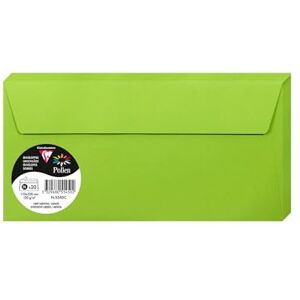 Clairefontaine 5545C – balení s 20 obálkami pylu, formát DL, 110 x 220 mm, 120 g, ideální pro korespondenci a pozvánky, mátově zelená, 1 balení Clairefontaine 5545C – balení s 20 obálkami pylu, formát DL, 110 x 220 mm, 120 g, ideální pro korespondenci a pozvánky, mátově zelená, 1 balení