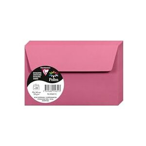 Clairefontaine 55651C balení 20 obálek pylů, 90 x 140 mm, 120 g, ideální pro pozvánky a korespondenci, hortenzie růžová, 1 balení Clairefontaine 55651C balení 20 obálek pylů, 90 x 140 mm, 120 g, ideální pro pozvánky a korespondenci, hortenzie růžová, 1 balení