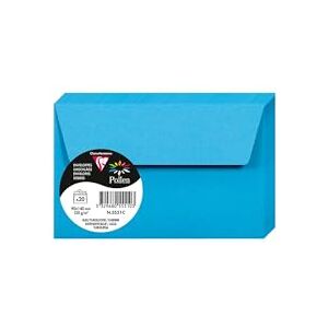 Clairefontaine 5551C balení 20 obálek pylů, 90 x 140 mm, 120 g, ideální pro pozvánky a korespondenci, tyrkysová, 1 balení Clairefontaine 5551C balení 20 obálek pylů, 90 x 140 mm, 120 g, ideální pro pozvánky a korespondenci, tyrkysová, 1 balení