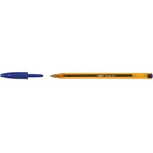 BIC 872730 Kuličkové pero Cristal fine – 50 kulis v modré barvě – tloušťka čáry, 0,35 mm – jemné – pravé na dokumenty BIC 872730 Kuličkové pero Cristal fine – 50 kulis v modré barvě – tloušťka čáry, 0,35 mm – jemné – pravé na dokumenty