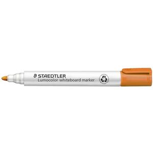 Staedtler Popisovač na bílou tabuli Lumocolor, oranžový, suchý a beze zbytku omyvatelný, kulatý hrot cca 2 mm šířka linie, vysoká kvalita Made in Germany, 10 oranžových značek, 351-4 Staedtler Popisovač na bílou tabuli Lumocolor, oranžový, suchý a beze zbytku omyvatelný, kulatý hrot cca 2 mm šířka linie, vysoká kvalita Made in Germany, 10 oranžových značek, 351-4