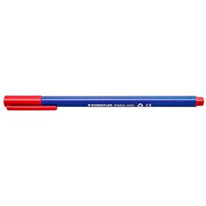Staedtler Fixy triplus color, červené, trojhranné, stabilní, neohromující špička, šířka linky cca 1 mm, vhodné pro děti, vysoká kvalita Made in Germany, 10 červených fibre-tipů v kartonovém pouzdře, 323-2 Staedtler Fixy triplus color, červené, trojhranné, stabilní, neohromující špička, šířka linky cca 1 mm, vhodné pro děti, vysoká kvalita Made in Germany, 10 červených fibre-tipů v kartonovém pouzdře, 323-2