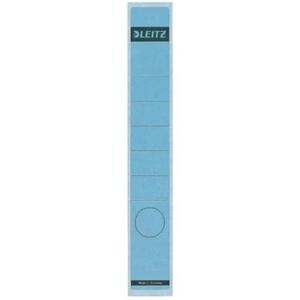 Leitz Samolepicí zadní štítek pro standardní pořadače a tvrdé lepenky, 10 kusů, šířka hřbetu 50 mm, dlouhý a úzký formát, 39 x 285 mm, papír, modrý, 16480035 Leitz Samolepicí zadní štítek pro standardní pořadače a tvrdé lepenky, 10 kusů, šířka hřbetu 50 mm, dlouhý a úzký formát, 39 x 285 mm, papír, modrý, 16480035