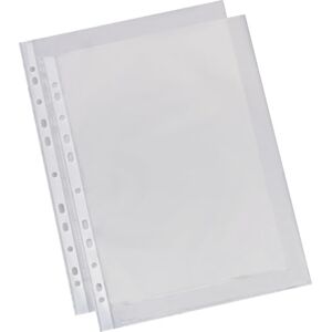 Esselte Standardní sada prospektových obalů, 100 kusů, formát A4, bezbarvý s matným povrchem, horní otvor, 0,043 mm PP fólie, 56171 Esselte Standardní sada prospektových obalů, 100 kusů, formát A4, bezbarvý s matným povrchem, horní otvor, 0,043 mm PP fólie, 56171