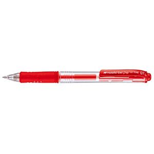 Pentel Hybrid Gel Grip Inkoustové pero 0,7 mm hrot psaní 0,35 mm šířka čáry 12 kusů červená Pentel Hybrid Gel Grip Inkoustové pero 0,7 mm hrot psaní 0,35 mm šířka čáry 12 kusů červená