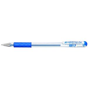 Pentel K116-C Hybrid gelové kuličkové pero, model krytky, pogumovaná úchopová zóna, 12 kusů, modrá Pentel K116-C Hybrid gelové kuličkové pero, model krytky, pogumovaná úchopová zóna, 12 kusů, modrá